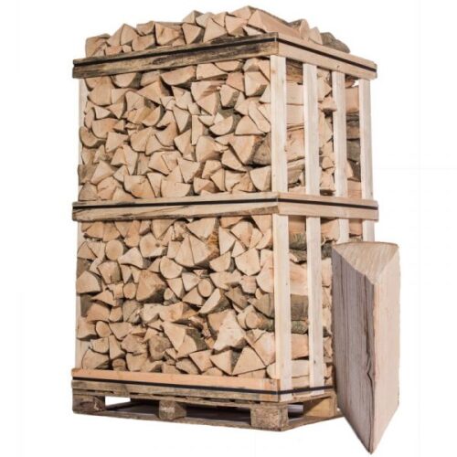 BOIS DE CHAUFFAGE – 33 CM – MÉLANGE DE BOIS DURS – PALETTE 2 M3 – 2.9 STÈRES